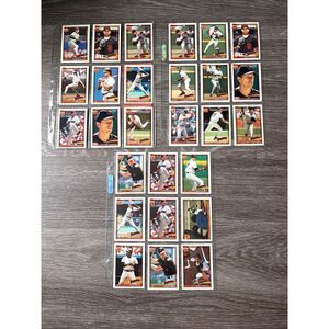 1991 Topps San Diego Padres Team Lot Tony Gwynn Vintage MLB Baseball Cards